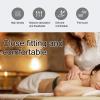 Beauty Salon Bed Sheet, SPA Breathable Bed Cover with Face Hole Type Professional Massage Linens Waterproof OilProof Moisture Absorption Bed Sheets SPA Massage Table Cover (200x115cm)(#1) view 2