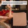 Beauty Salon Bed Sheet, SPA Breathable Bed Cover with Face Hole Type Professional Massage Linens Waterproof OilProof Moisture Absorption Bed Sheets SPA Massage Table Cover (200x115cm)(#1) view 4