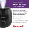 Honeywell Mini Cool Mist humidifier, Easy to Fill and Clean, humidifier for small Bedroom, Kids Rooms, or office. Ultra Quiet Operation and Auto Shut-Off - Black, HUL525B view 2