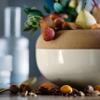 Emile Henry Large Food Storage Bowl, 14.1 inch, Clay view 4