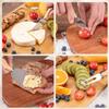 Cheese Knife with Wooden Handle - Stainless Steel Blade for Hard & Soft Cheese, Ergonomic Grip for Charcuterie Board,Ideal Kitchen Gadget & Christmas Gift view 3