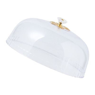 DOITOOL 1pc Cake Dome Cover Plastic Dessert Protective Lid for Food Keeps Cakes Fresh and Dust for Parties and Events