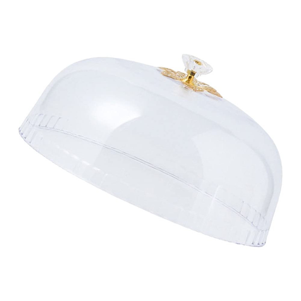 DOITOOL 1pc Cake Dome Cover Plastic Dessert Protective Lid for Food Keeps Cakes Fresh and Dust for Parties and Events