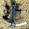 Black Nautical Brass Sextant Vintage Maritime Ship Navigational Instruments view 4