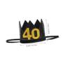 BESTOYARD 1pc Crown Birthday Hat Photo Booth Props Men Caps Men Birthday Headbands Birthday Cap Glitter Birthday 40th Birthday Men Witch Hat Woman Accessories Non-woven Fabric Princess view 2