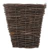 Cabilock 1pc Rattan Flower Basket for Indoor and Outdoor Garden Decor Woven Floral Container for Green Plants and Arrangements and Stylish Design view 1