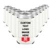 50 PCS Custom Beer Can Cooler Sleeves Bulk Personalized Insulated Beverage Bottle Holder with Logo Image Text for Wedding Birthday Party view 1