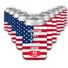 10 PCS Custom Beer Can Cooler Sleeves Bulk Personalized Insulated Beverage Bottle Holder with Logo Image Text for Wedding Birthday Party view 1