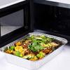3pcs Disposable Aluminum Bbq Drip Pan with Cover Barbecue Food Container for Takeaway for Parties and Picnics Style view 4