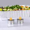 Cabilock 3pcs Aluminum Foil Bbq Drip Pan with Cover Food Container for Outdoor Cooking Party and Takeaway for Roasting and Food Storage view 3