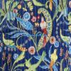 100% Cotton Ethnic Kantha Bird Bohemian Throw Bedspread Decor Peacock Printed Handmade Coverlet Blanket Quilt (Blue, King 90"x108" with Sham Covers) view 2