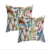 100% Cotton Ethnic Kantha Bird Bohemian Throw Bedspread Decor Peacock Printed Handmade Coverlet Blanket Quilt (White, Twin 60"x90" with Sham Covers) view 3