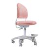 Ergonomic Kids Desk Chair, Girl's Child's Children Student Study Office Computer Chair, Adjustable Height and Seat Depth, Detachable Footrest, Lumbar Support (Peach Pink Unicorn, W/Chair Slipcovers) view 3