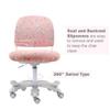 Ergonomic Kids Desk Chair, Girl's Child's Children Student Study Office Computer Chair, Adjustable Height and Seat Depth, Detachable Footrest, Lumbar Support (Peach Pink Unicorn, W/Chair Slipcovers) view 4