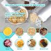 SHXWELL 50pcs 1 Quart Mylar Bags for Food Storage, 7"x10" 10 Mil Stand-Up Zipper Pouches Resealable and Heat Sealable for Long Term Food Storage(7"x10", Extra Thick) view 4
