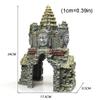 BlingGlow Ancient Cambodian Erawan Statue Fish Tank Landscaping Ornament Simulation Crafts,Fish Aquarium Decoration,Resin view 4