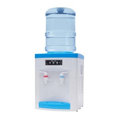 Countertop Water Dispenser Mini Water Cooler Electric Hot and Cold Water Cooler Dispenser for Home Office Use 110V Hot/Cold Top Loading Countertop WaterCooler