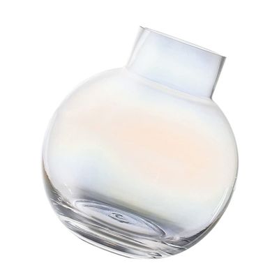 1pc Creative Glass Flower Vase for Hydroponic Arrangements Transparent Decorative Desktop Container for Home and Wedding Centerpieces for Flower Vessel Decor
