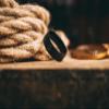 AA Stoic Amor Fati Ring LOGO - Stoicism Ring Black Stainless Steel - Amor Fati/Stoic/Marcus Aurelius (Size: US 9) view 4
