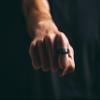 STOIC STORE UK Amor Fati Ring - Stoicism Ring Black Stainless Steel - Amor Fati/Stoic/Marcus Aurelius (Size: US 8) view 3