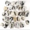 30PCS Rainbow Moonstone w/Black Tourmaline Rough Stones Natural Sparkling Feldspar Gemstone Crystal Mineral Raw Specimens - India view 3