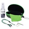 Croakies Eyewear Care Kit with 1(2oz) All Natural VOC Free Lens Cleaner + (1) Hard Case + (1) Microfiber Cloth + (1) Eyewear Retainer + (1) Repair Tool (Green) view 1