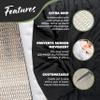 Nevlers 72" x 54" Queen Size Open-Weave Non Slip Mattress Gripper Pad view 2