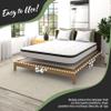 Nevlers 72" x 54" Queen Size Open-Weave Non Slip Mattress Gripper Pad view 3
