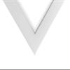 US Art 7x22 Chalk White Flat 1-Inch, Smooth Wrapped Finish Wood Composite Wall Decor Picture Poster Frame view 3