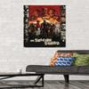 DC Comics Movie The Suicide Squad - Battle Group Wall Poster, 34L x 22.4W, Premium Poster & Mount Bundle view 2