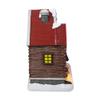 Christmas Village Log Cabin Tabletop Display - Pre-lit LED Musical Snow Village Houses - Perfect Addition to Your Christmas Indoor Decorations & Holiday Collections view 3