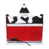 Christmas Library Tabletop Display - Lighted Musical Snow Village - Perfect Addition to Your Christmas Indoor Decorations & Holiday Collections - A Thoughtful Gift for Your Loved Ones view 4