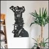 LaModaHome Fabrication 60x100 cm[23.6"x39.4" in] Metal Wall Art,Wall Decor, Living Room, Bedroom, Kitchen, Bathroom Interior Outdoor Decoration, Wall Hanging view 3