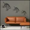 Unicorn 70x70 cm[27.5"x27.5" in] Metal Wall Art, Decor, Living Room, Bedroom, Kitchen, Bathroom Interior Outdoor Decoration by LaModaHome view 4