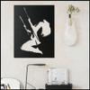 LaModaHome Swing 70x90 cm[27.5"x35.4" in] Metal Wall Art,Wall Decor, Living Room, Bedroom, Kitchen, Bathroom Interior Outdoor Decoration, Wall Hanging view 2