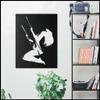 LaModaHome Swing 70x90 cm[27.5"x35.4" in] Metal Wall Art,Wall Decor, Living Room, Bedroom, Kitchen, Bathroom Interior Outdoor Decoration, Wall Hanging view 3