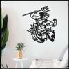 LaModaHome Poseidon 70x74 cm[27.5"x29.1" in] Metal Wall Art,Wall Decor, Living Room, Bedroom, Kitchen, Bathroom Interior Outdoor Decoration, Wall Hanging view 3
