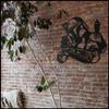 LaModaHome Boba Fett 70x78 cm[27.5"x30.7" in] Metal Wall Art,Wall Decor, Living Room, Bedroom, Kitchen, Bathroom Interior Outdoor Decoration, Wall Hanging view 2