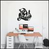 LaModaHome Boba Fett 70x78 cm[27.5"x30.7" in] Metal Wall Art,Wall Decor, Living Room, Bedroom, Kitchen, Bathroom Interior Outdoor Decoration, Wall Hanging view 4