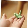 12pcs Crane Ceramic Chopstick Holder Elegant Tableware Decoration for Dining Hotel Banquet Prevents Chopsticks Rolling Easy to Clean view 3