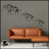 LaModaHome Bull 54x100 cm[21.2"x39.4" in] Metal Wall Art,Wall Decor, Living Room, Bedroom, Kitchen, Bathroom Interior Outdoor Decoration, Wall Hanging view 4