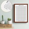 Outus 4 Pieces Weeks of My Life Calendar Memento Mori Poster 88 Years 4576 Weeks Wall Decor Motivational Stoic Quotes Art Lifetime Poster for Habit Tracker Home Decoration Gift view 3