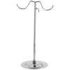 Cabilock 1pc Liftable Handbag Display Rack Storage Organizer for Home Bedroom and Living Room Silver Finish Design for Purses and Bags view 1