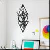 LaModaHome Life Tree v.1 42x100 cm[16.5"x39.4" in] Metal Wall Art,Wall Decor, Living Room, Bedroom, Kitchen, Bathroom Interior Outdoor Decoration, Wall Hanging view 1