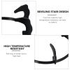 Beaupretty 2pcs Cast Iron Gas Stove Rack Cookware for Steady Cooking for Pots and Frying Pans Design for Gas Stoves view 3