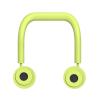 UOOD Hand Held Fan, Hand-Free Personal Fan, Mini Neck-Hanging Double Fan, Wearable USB Rechargeable Fan, 3-Speed Running, Foldable, for Exercising, Climbing Mountains, Shopping Low Noise Design view 1