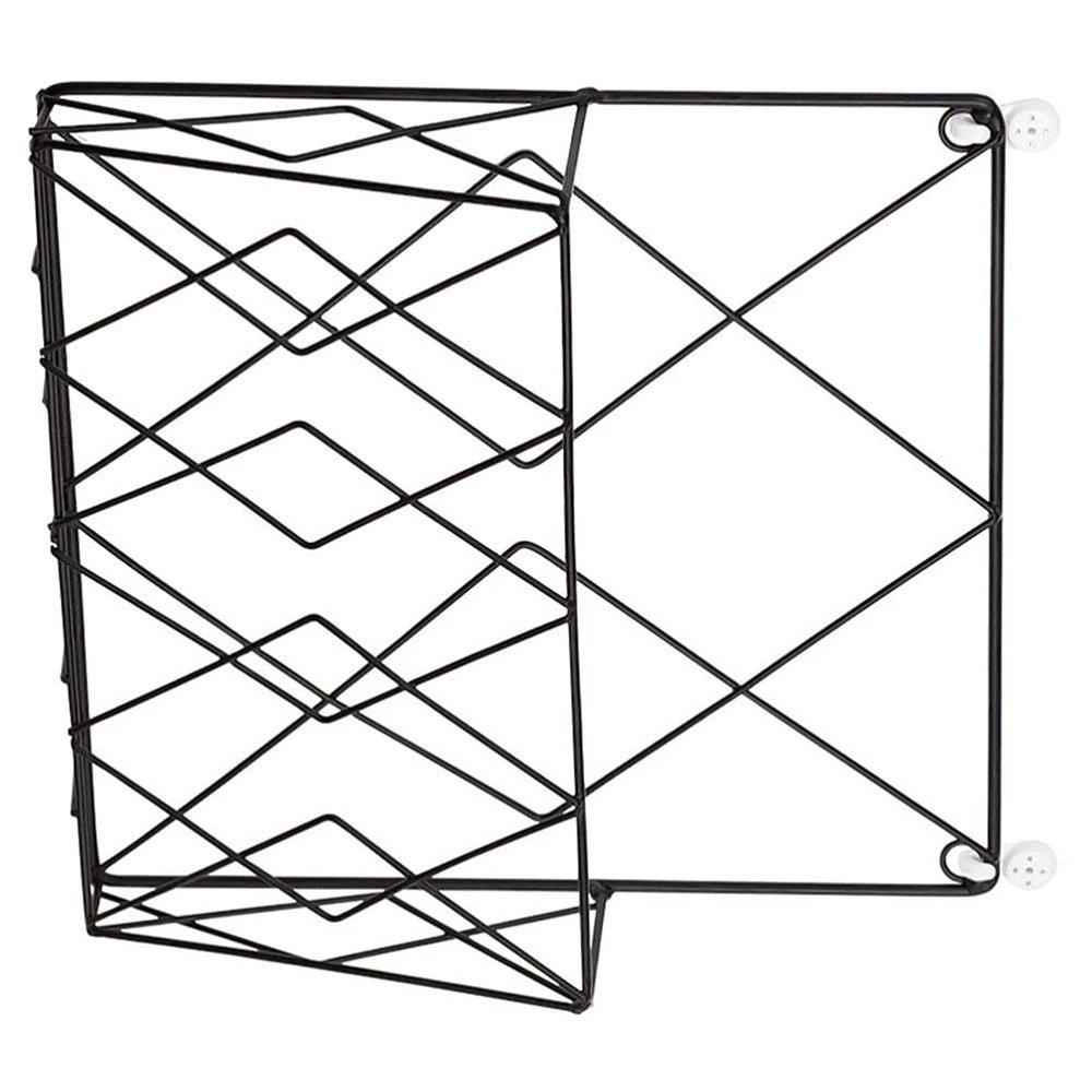 ARTIBETTER Hanging File Rack Hanging Magazine Organizer Wall Mount Paper Folder Holder Hanging Wall Files Rack Magazine Mounted Books Organizer Electric Wire Office Wall Bracket