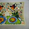 16" RECTANGULAR TALAVERA SINK vessel mexican bathroom handmade ceramic folk art view 3