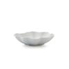 Portmeirion Sophie Conran Floret Stoneware Pasta Bowls 9 Inch- Set of 4 - Dishwasher & Microwave Safe Great Kitchen Home Use for Serving Soup Salad & More, Dove Grey view 3