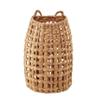 Woven Water Hyacinth Hanging Basket Door Hanging Basket Wall for Home Garden Farmhouse (Water Hyacinth) view 1